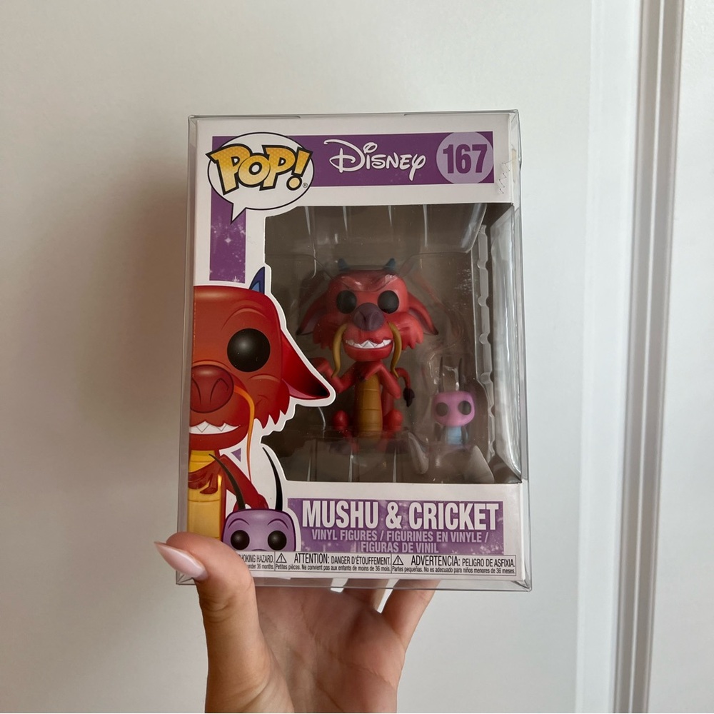 Mushu & Cricket Funko Pop.